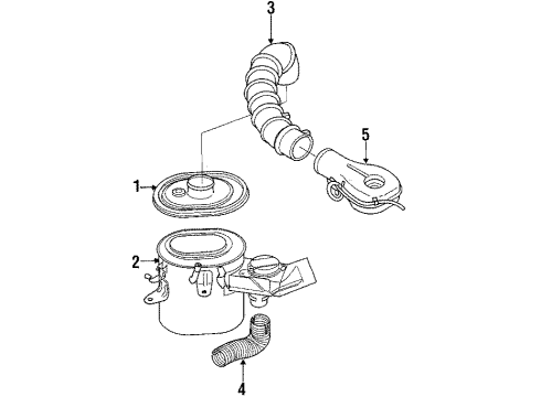 1985 Dodge Aries Air Intake Diagram