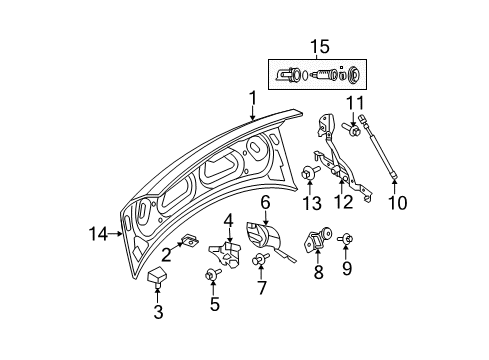 2010 Dodge Charger Trunk Diagram