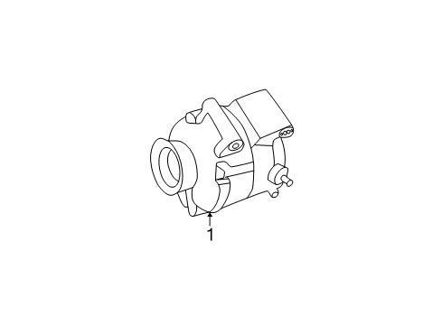 2002 Chrysler Sebring Alternator Diagram 2 - Thumbnail