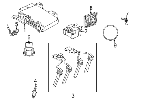 2003 Chrysler PT Cruiser Ignition System Diagram