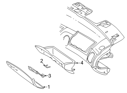 2000 Dodge Intrepid Glove Box Diagram