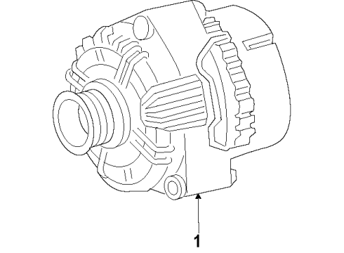2016 Dodge Charger Alternator Diagram 1 - Thumbnail