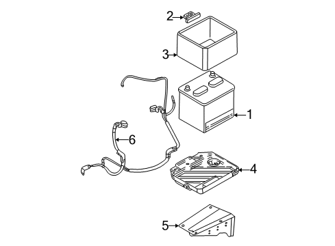 2003 Chrysler PT Cruiser Battery Diagram