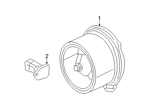 2005 Dodge Durango Blower Motor & Fan, Air Condition Diagram 2 - Thumbnail