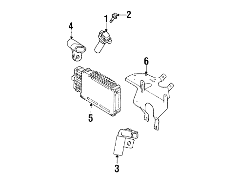 1999 Chrysler LHS Ignition System Diagram