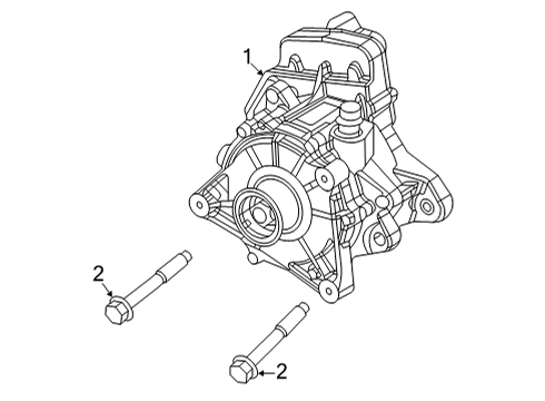2025 Jeep Wrangler Generator & Regulator Diagram