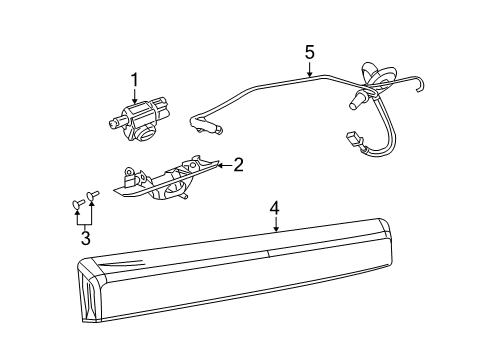 2009 Jeep Commander Parking Aid Diagram 1 - Thumbnail