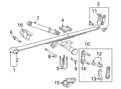 2002 Dodge Ram 2500 Van Rear Suspension Diagram