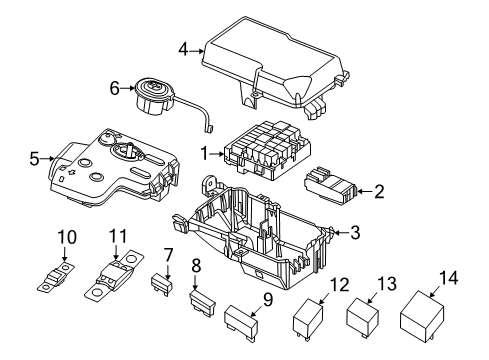 2013 Dodge Dart Fuse & Relay Diagram