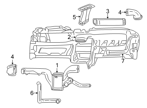 2000 Dodge Neon Ducts Diagram