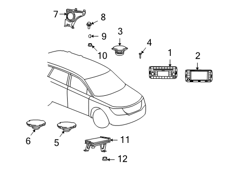 2010 Dodge Journey Sound System Diagram