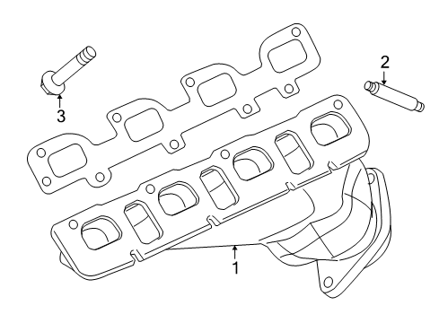 2006 Chrysler 300 Exhaust Manifold Diagram 4 - Thumbnail