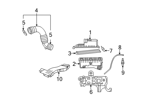 2009 Jeep Compass Air Intake Diagram