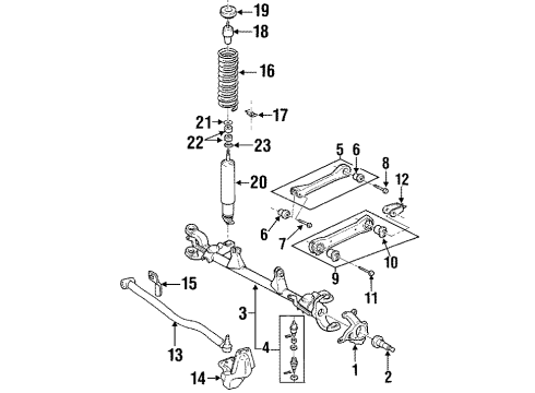 1997 Jeep Cherokee Front Suspension Components Diagram