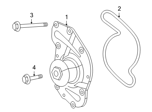 2010 Dodge Journey Water Pump Diagram 2 - Thumbnail