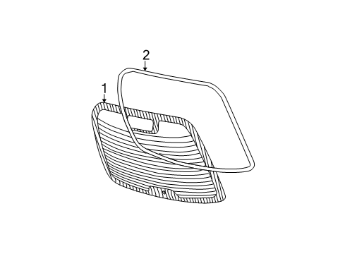 2003 Chrysler PT Cruiser Lift Gate Diagram