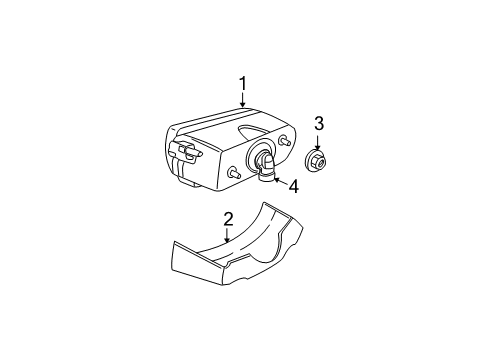 2003 Chrysler PT Cruiser Fog Lamps Diagram