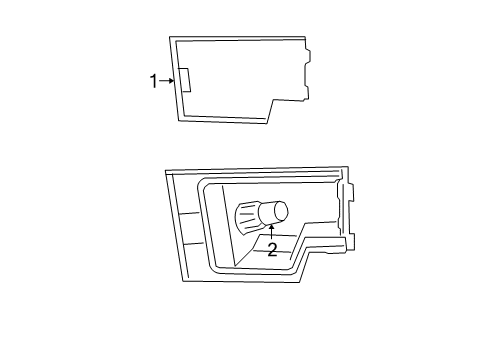 2009 Jeep Commander License Lamps Diagram