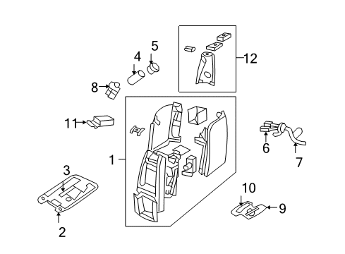 2006 Dodge Grand Caravan Center Console Diagram