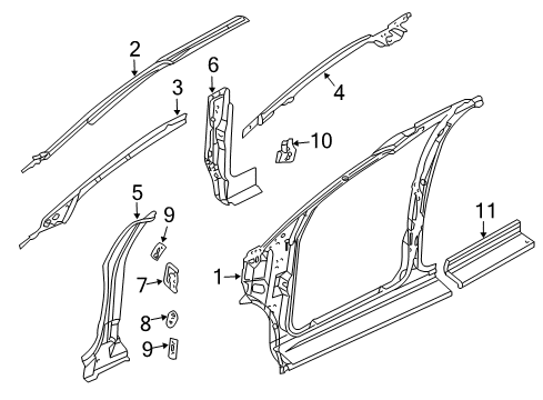 2002 Dodge Grand Caravan Uniside Diagram