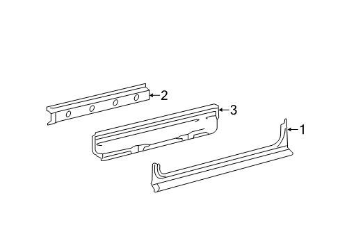 2007 Dodge Sprinter 3500 Rocker Panel Diagram 2 - Thumbnail