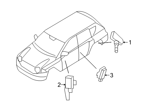 2017 Jeep Patriot Tire Pressure Monitoring Diagram