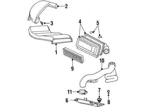 1997 Dodge Neon Air Intake Diagram