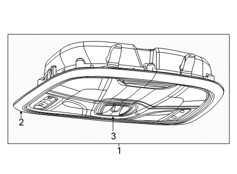 2019 Jeep Compass Overhead Console Diagram