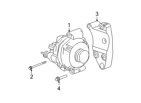 2006 Dodge Magnum Alternator Diagram 1 - Thumbnail