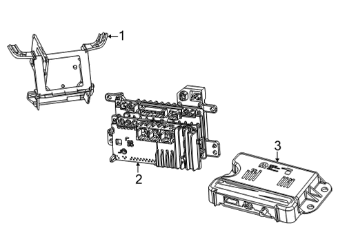 2024 Jeep Grand Cherokee L Navigation System Diagram