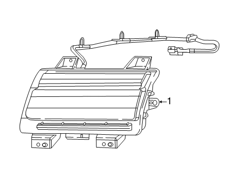 2020 Jeep Gladiator Park & Signal Lamps Diagram