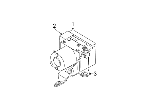 2003 Jeep Liberty Anti-Lock Brakes Diagram 1 - Thumbnail
