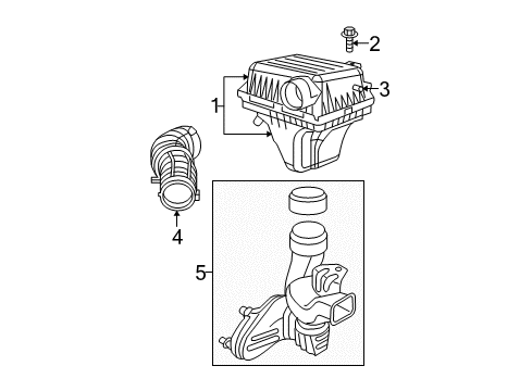 2009 Dodge Charger Air Intake Diagram 2 - Thumbnail