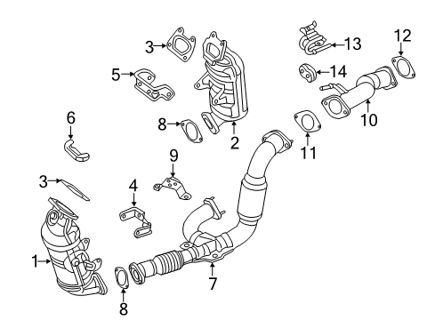 2019 Ram ProMaster 1500 Exhaust Manifold Diagram