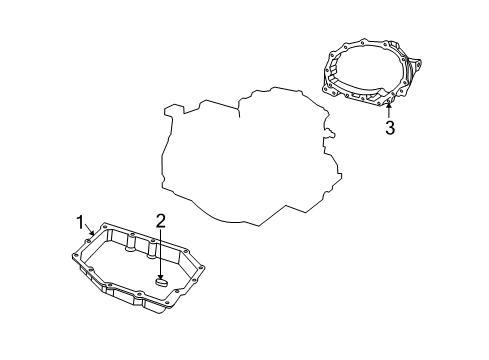 2000 Chrysler Concorde Transaxle Parts Diagram