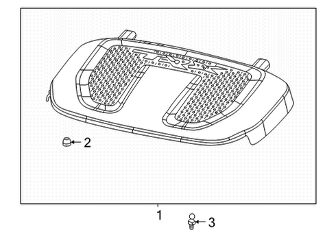 2024 Ram 1500 Engine Appearance Cover Diagram