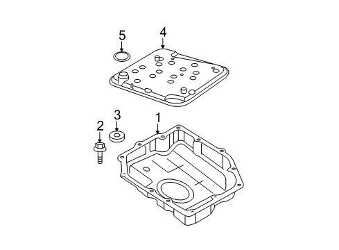 2008 Dodge Ram 1500 Automatic Transmission, Maintenance Diagram 1 - Thumbnail