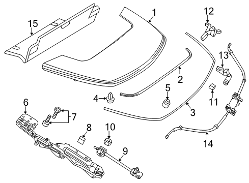 2011 Chrysler 200 Stowage Compartment Diagram