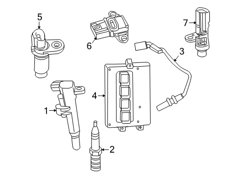 2009 Dodge Dakota Ignition System Diagram 2 - Thumbnail