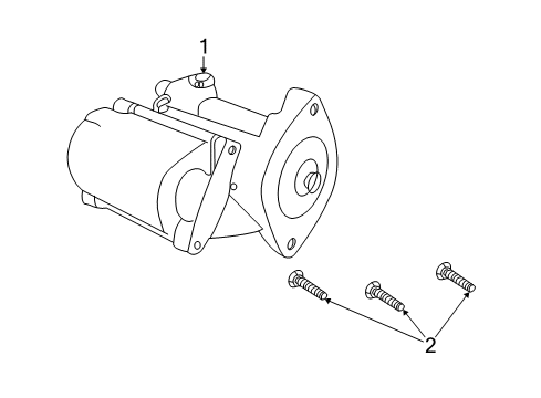 2002 Chrysler Sebring Alternator Diagram 3 - Thumbnail