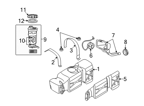 2008 Dodge Ram 1500 Fuel Supply Diagram