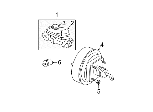 2007 Dodge Dakota Dash Panel Components Diagram 1 - Thumbnail