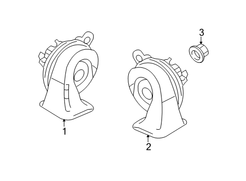 2009 Dodge Caliber Horn Diagram