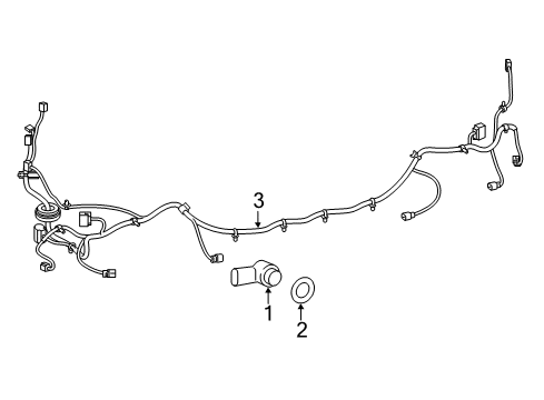 2015 Jeep Cherokee Rear Bumper Diagram
