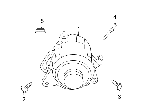 2011 Ram 1500 Alternator Diagram 1 - Thumbnail