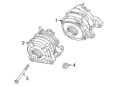 2022 Ram 2500 Alternator Diagram 2 - Thumbnail