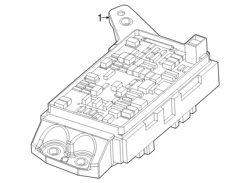 2025 Jeep Grand Cherokee Fuse & Relay Diagram 1 - Thumbnail