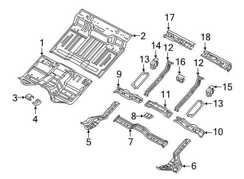 2021 Ram 1500 Floor Diagram 1 - Thumbnail