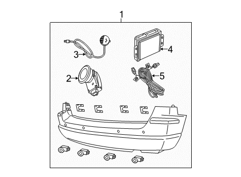 2009 Dodge Caliber Electrical Components Diagram