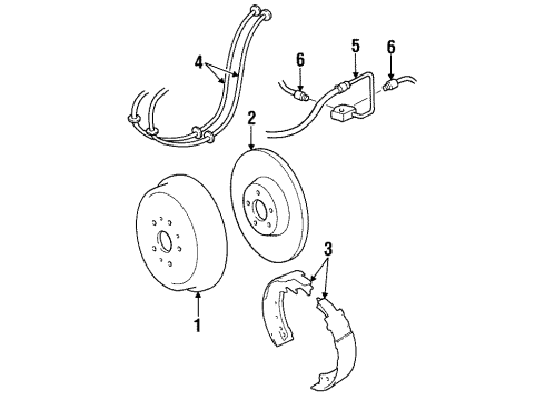 1997 Jeep Cherokee Rear Brakes Diagram